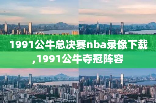 1991公牛总决赛nba录像下载,1991公牛夺冠阵容