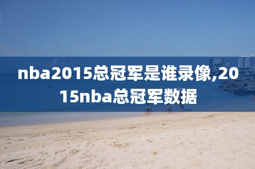 nba2015总冠军是谁录像,2015nba总冠军数据