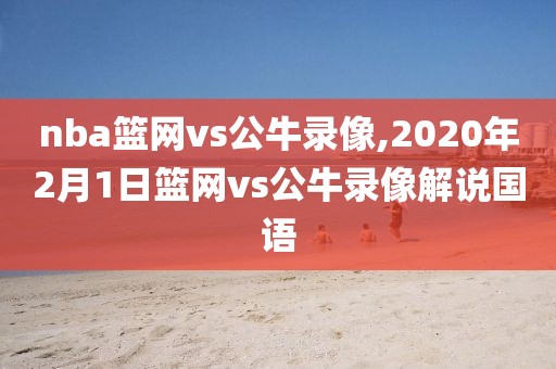 nba篮网vs公牛录像,2020年2月1日篮网vs公牛录像解说国语