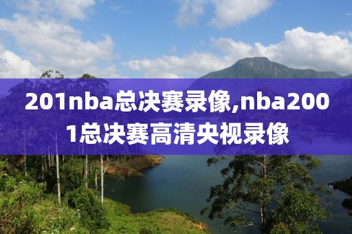 201nba总决赛录像,nba2001总决赛高清央视录像