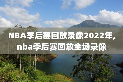 NBA季后赛回放录像2022年,nba季后赛回放全场录像