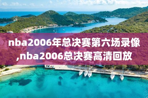 nba2006年总决赛第六场录像,nba2006总决赛高清回放