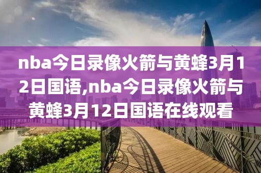 nba今日录像火箭与黄蜂3月12日国语,nba今日录像火箭与黄蜂3月12日国语在线观看