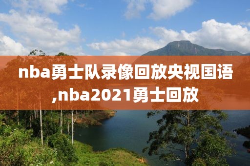 nba勇士队录像回放央视国语,nba2021勇士回放