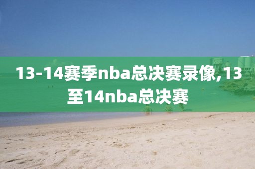 13-14赛季nba总决赛录像,13至14nba总决赛