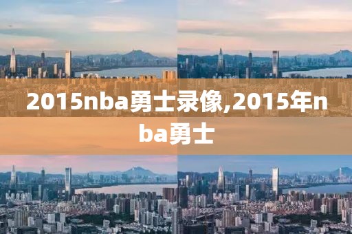 2015nba勇士录像,2015年nba勇士