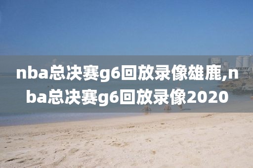 nba总决赛g6回放录像雄鹿,nba总决赛g6回放录像2020
