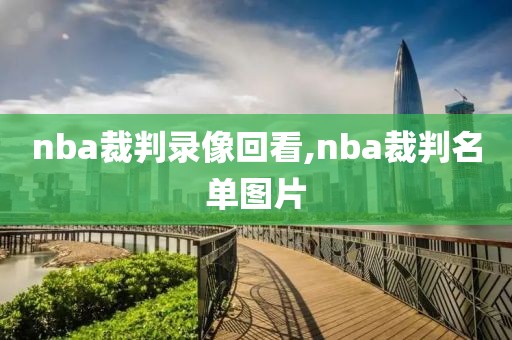nba裁判录像回看,nba裁判名单图片