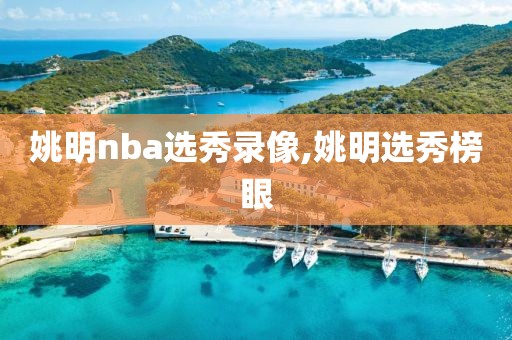 姚明nba选秀录像,姚明选秀榜眼